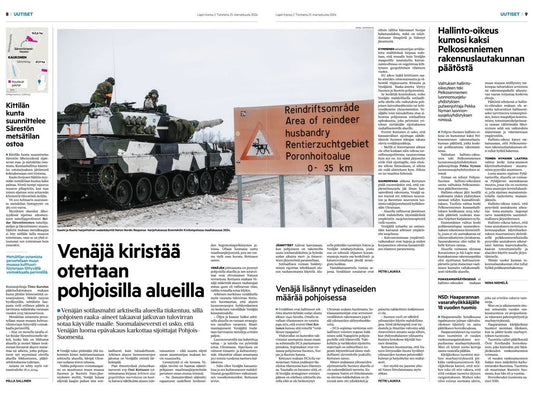 Arktinen alue arktisissa lehdissä