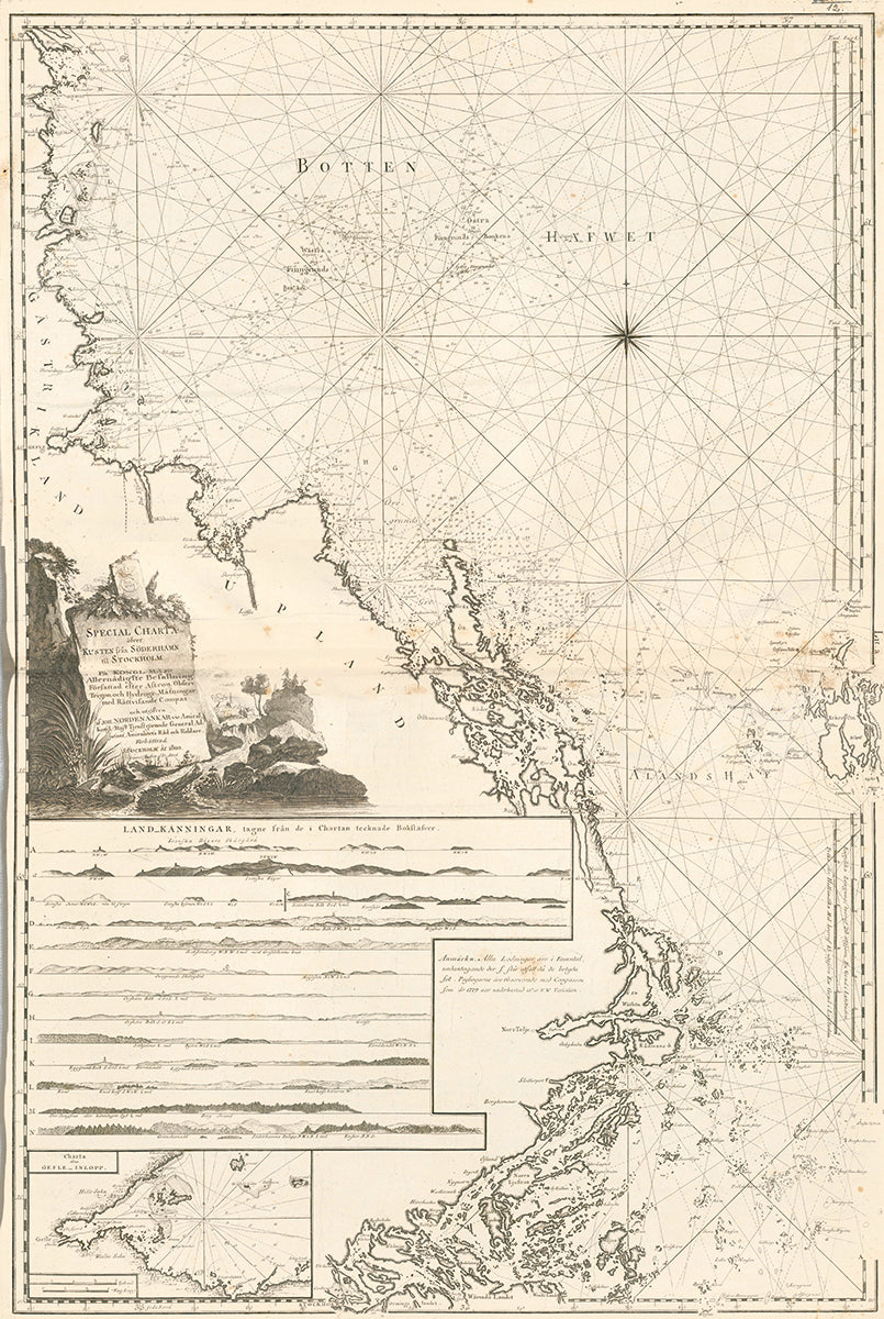 Tukholma - Söderhamn saaristo 1800, Nordenankar