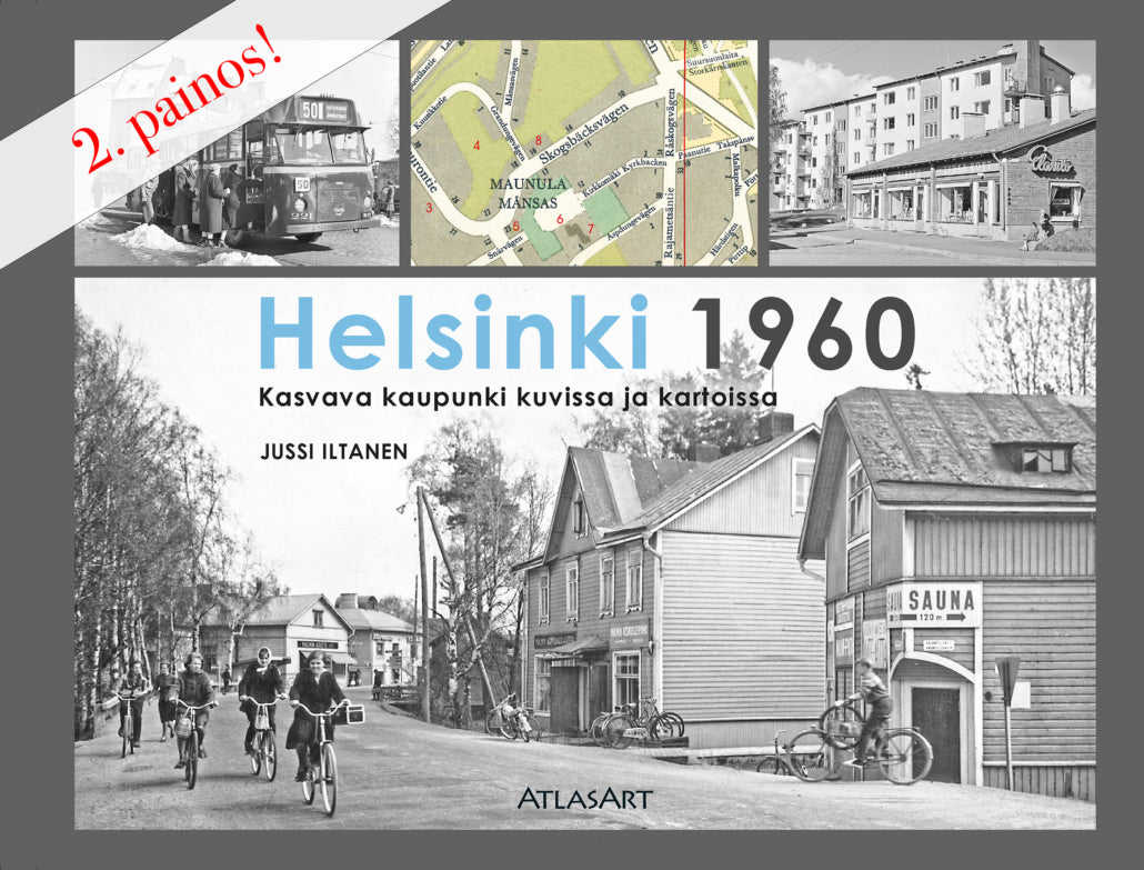 Varaudu Helsinki-päivään kolmen kirjan tarjouspaketilla + neljäs kaupan päälle!
